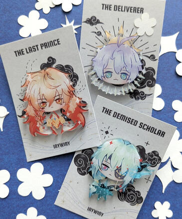 acrylic pins
