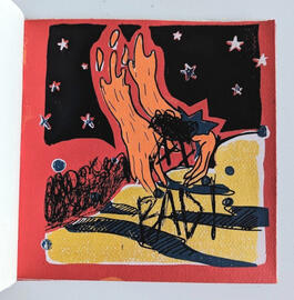 4 color screen print