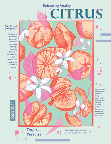 citrus - blue
